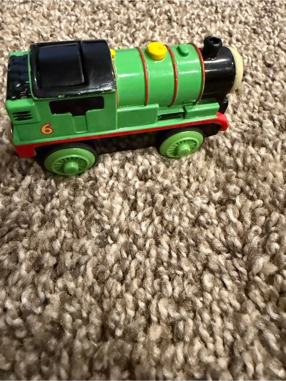 VTG 2002 Diecast Motorized Percy Engine Thomas Wooden Railway Tested Works